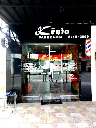 Fachada Kênio Barbearia — Betim, MG